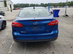 2018 Ford Focus Se Blue vin: 1FADP3F22JL231463