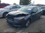 2018 Ford Focus Se Gray vin: 1FADP3F22JL283837