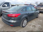 2018 Ford Focus Se Gray vin: 1FADP3F22JL283837