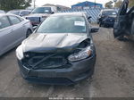 2018 Ford Focus Se Gray vin: 1FADP3F22JL283837