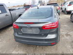 2018 Ford Focus Se Gray vin: 1FADP3F22JL283837