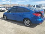 2018 Ford Focus Se Blue vin: 1FADP3F22JL319476