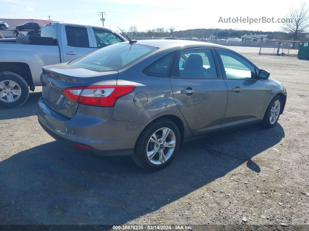 2013 Ford Focus Se Silver vin: 1FADP3F23DL103821