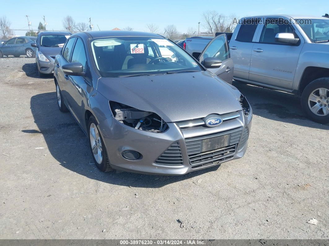 2013 Ford Focus Se Silver vin: 1FADP3F23DL103821