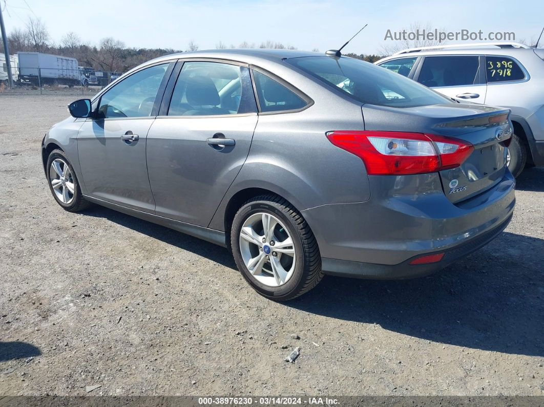 2013 Ford Focus Se Silver vin: 1FADP3F23DL103821