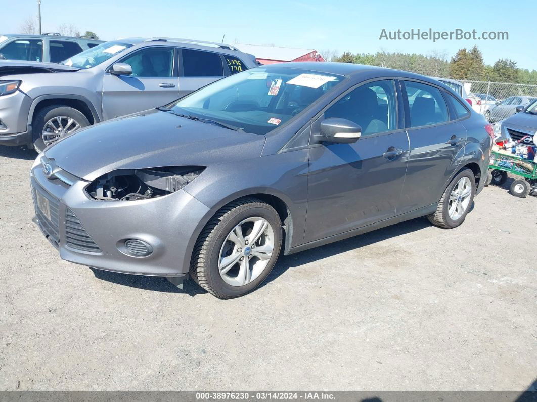 2013 Ford Focus Se Silver vin: 1FADP3F23DL103821