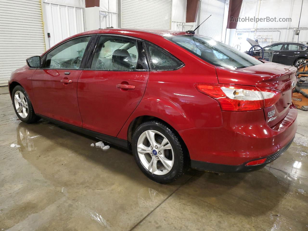 2013 Ford Focus Se Красный vin: 1FADP3F23DL151867