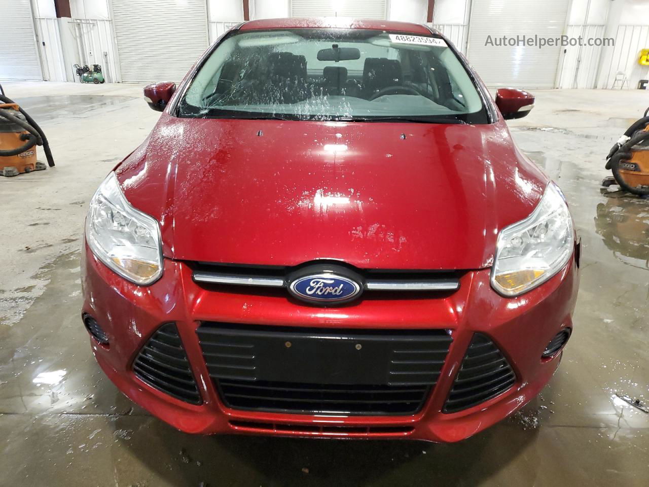 2013 Ford Focus Se Красный vin: 1FADP3F23DL151867