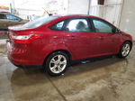 2013 Ford Focus Se Red vin: 1FADP3F23DL151867