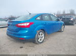 2013 Ford Focus Se Blue vin: 1FADP3F23DL166885