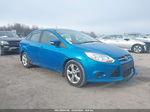 2013 Ford Focus Se Blue vin: 1FADP3F23DL166885