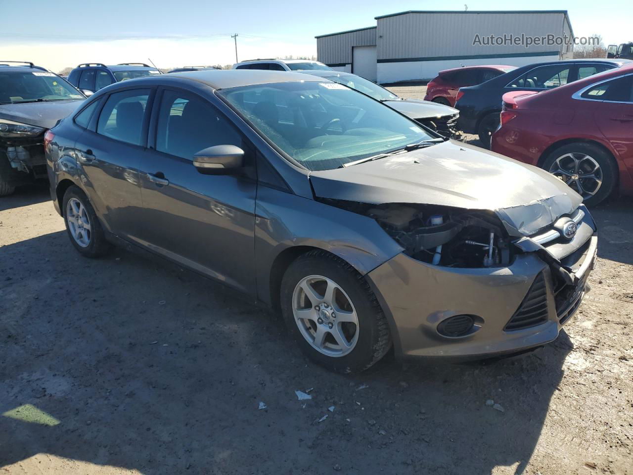 2013 Ford Focus Se Charcoal vin: 1FADP3F23DL188109