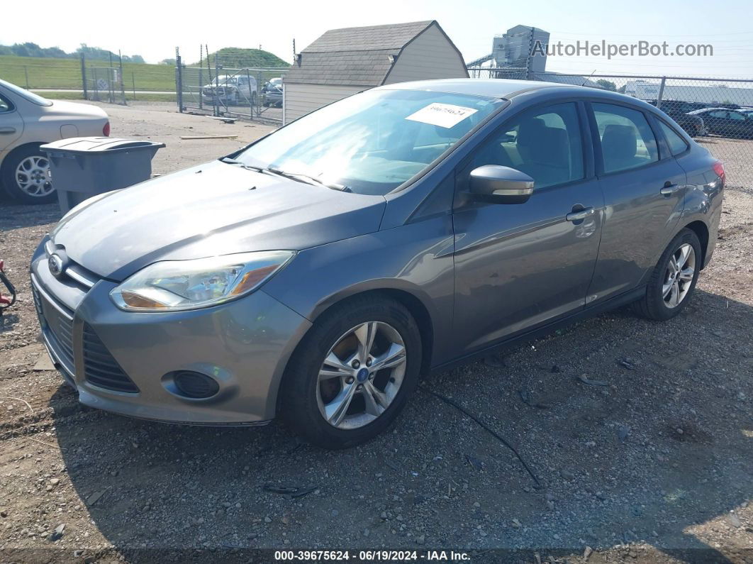 2013 Ford Focus Se Серый vin: 1FADP3F23DL217513