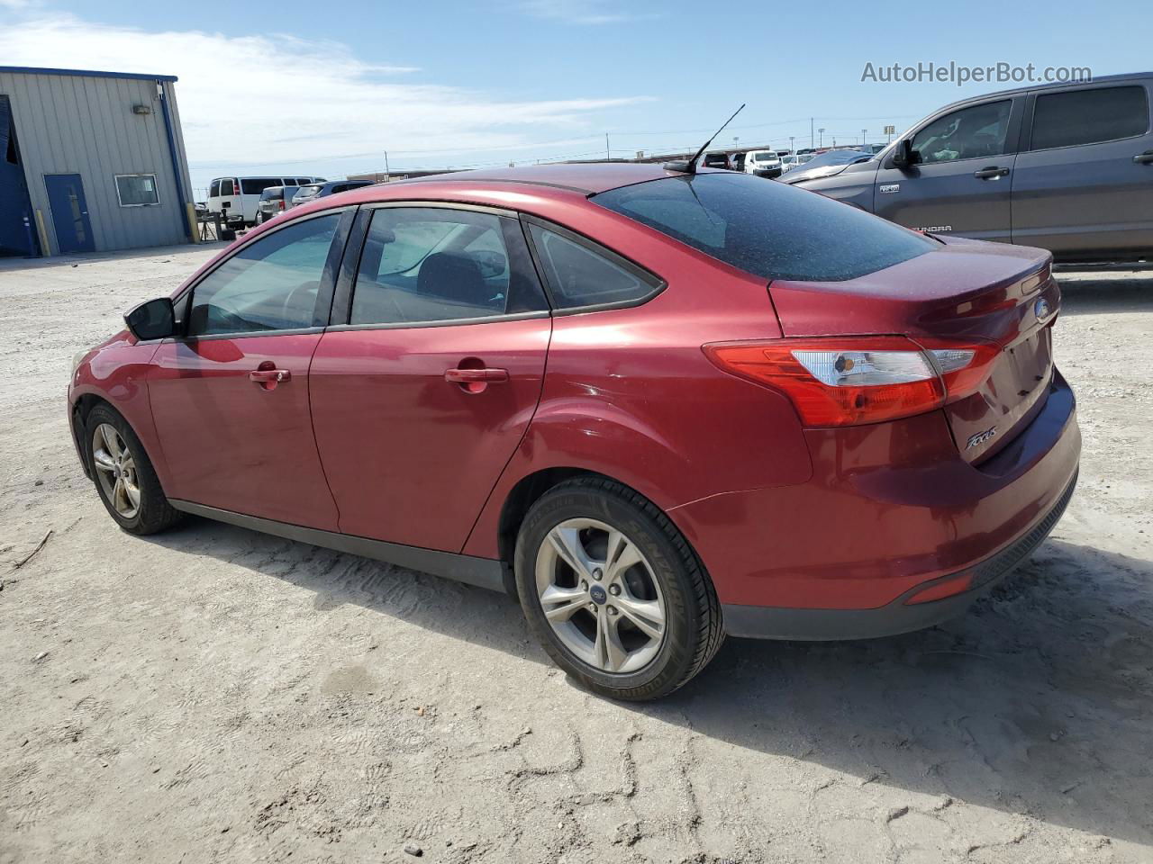 2013 Ford Focus Se Red vin: 1FADP3F23DL220203