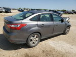 2013 Ford Focus Se Gray vin: 1FADP3F23DL220377