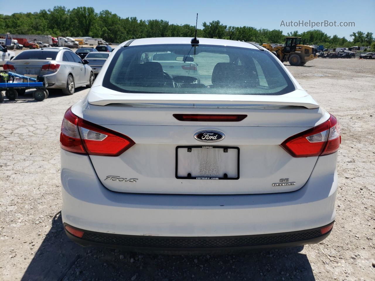 2013 Ford Focus Se White vin: 1FADP3F23DL221030