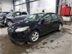 2013 Ford Focus Se Black vin: 1FADP3F23DL271166