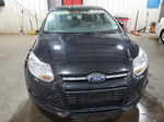 2013 Ford Focus Se Black vin: 1FADP3F23DL271166