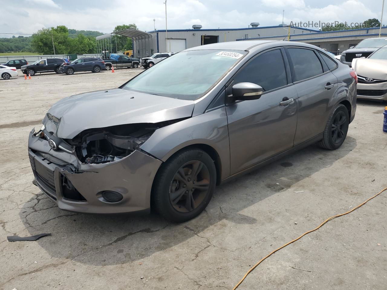 2013 Ford Focus Se Серый vin: 1FADP3F23DL309155