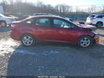 2013 Ford Focus Se Maroon vin: 1FADP3F23DL380386