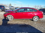 2013 Ford Focus Se Maroon vin: 1FADP3F23DL380386