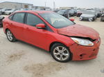 2014 Ford Focus Se Красный vin: 1FADP3F23EL144807