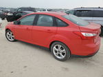 2014 Ford Focus Se Красный vin: 1FADP3F23EL144807