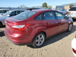 2014 Ford Focus Se Red vin: 1FADP3F23EL193358