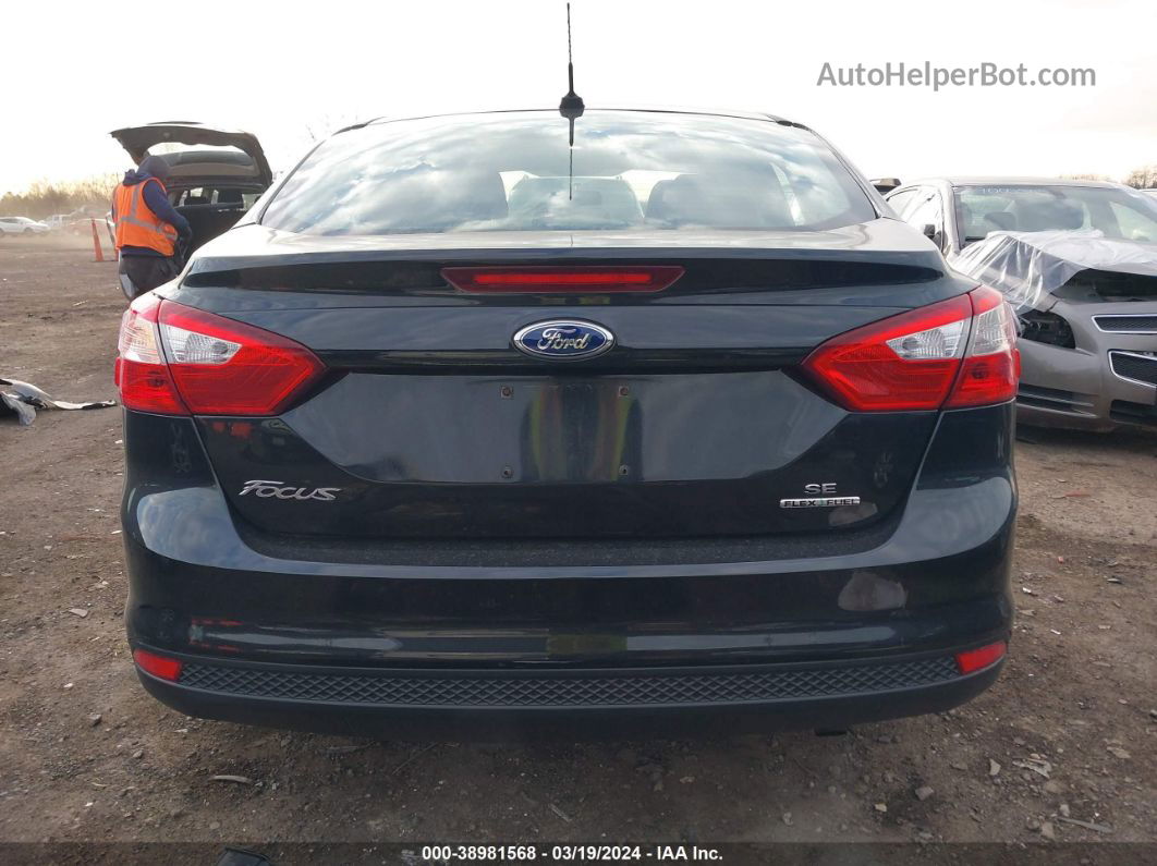 2014 Ford Focus Se Черный vin: 1FADP3F23EL194106