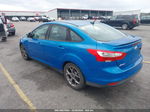 2014 Ford Focus Se Blue vin: 1FADP3F23EL233065