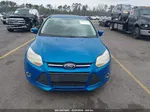 2014 Ford Focus Se Синий vin: 1FADP3F23EL233065