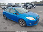 2014 Ford Focus Se Синий vin: 1FADP3F23EL233065