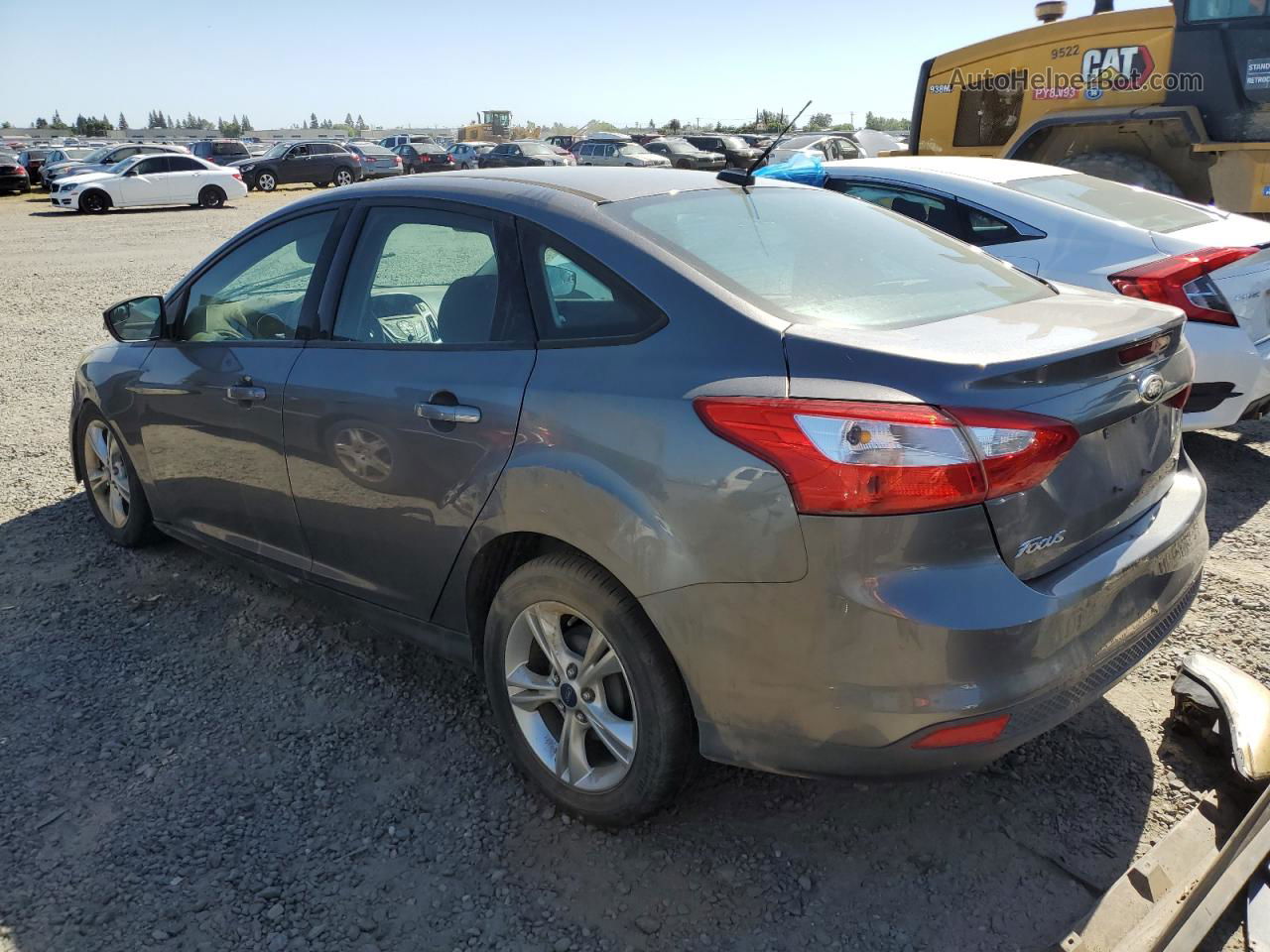 2014 Ford Focus Se Silver vin: 1FADP3F23EL276563