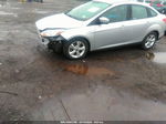 2014 Ford Focus Se Gray vin: 1FADP3F23EL286008