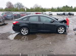 2014 Ford Focus Se Black vin: 1FADP3F23EL300912