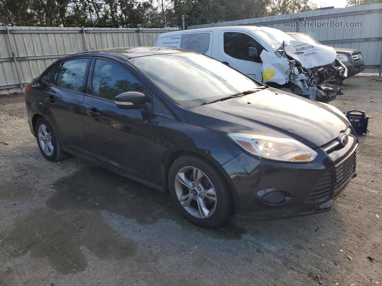 2014 Ford Focus Se Charcoal vin: 1FADP3F23EL302286