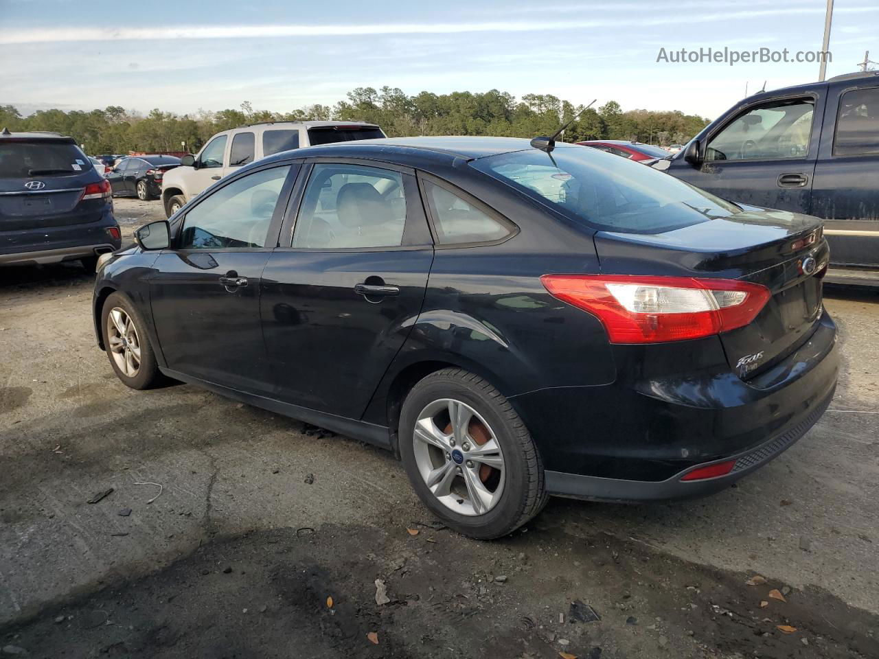 2014 Ford Focus Se Charcoal vin: 1FADP3F23EL302286