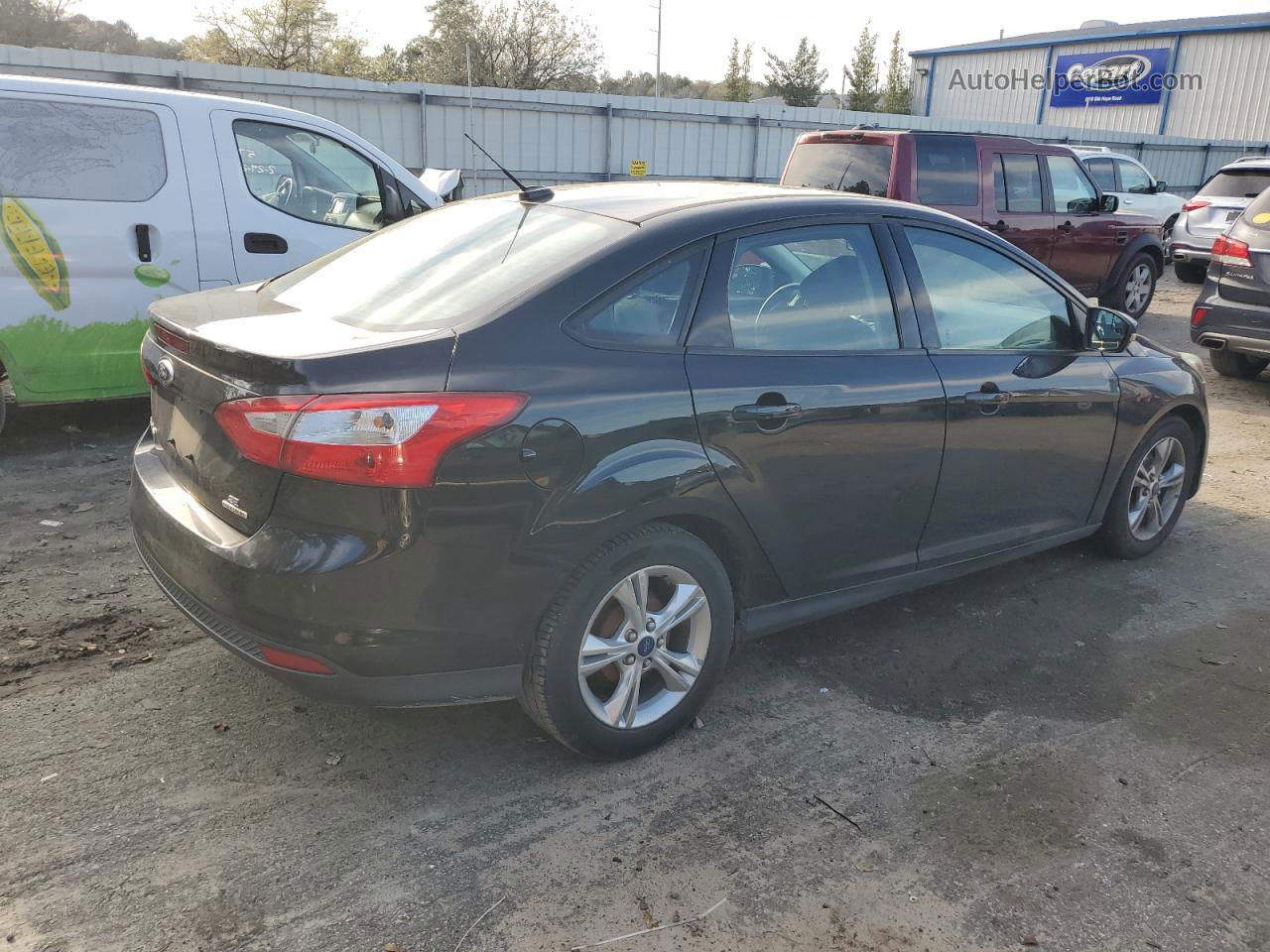 2014 Ford Focus Se Charcoal vin: 1FADP3F23EL302286