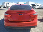 2014 Ford Focus Se Red vin: 1FADP3F23EL327883