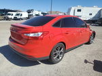 2014 Ford Focus Se Red vin: 1FADP3F23EL327883