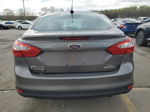 2014 Ford Focus Se Gray vin: 1FADP3F23EL380390