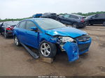 2014 Ford Focus Se Blue vin: 1FADP3F23EL388537