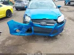 2014 Ford Focus Se Blue vin: 1FADP3F23EL388537