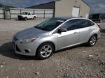 2014 Ford Focus Se Silver vin: 1FADP3F23EL389011