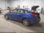 2015 Ford Focus Se Blue vin: 1FADP3F23FL361520