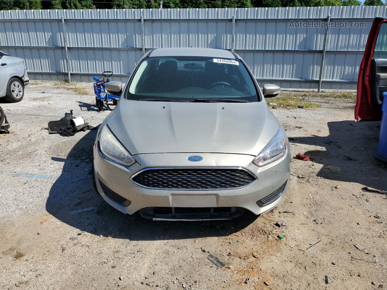 2015 Ford Focus Se Tan vin: 1FADP3F23FL372727