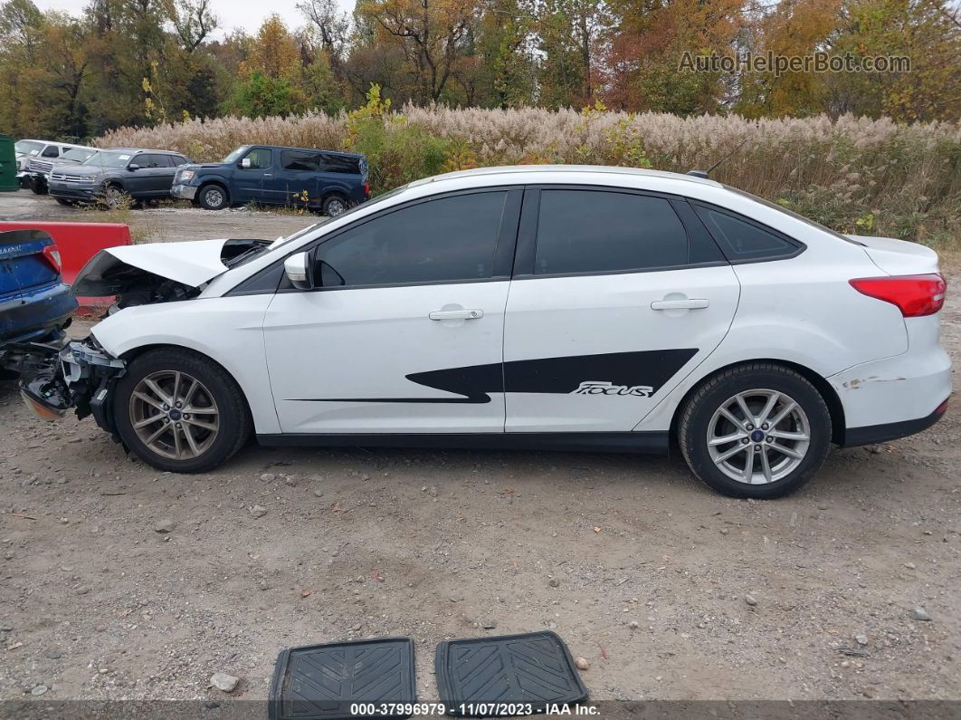 2016 Ford Focus Se Белый vin: 1FADP3F23GL216866