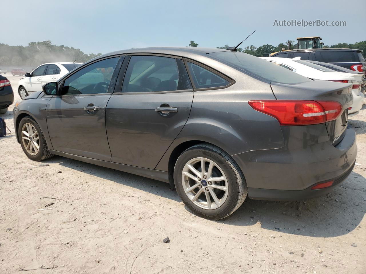 2016 Ford Focus Se Gray vin: 1FADP3F23GL250094