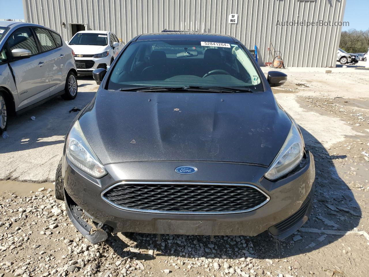 2016 Ford Focus Se Charcoal vin: 1FADP3F23GL292846