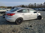 2016 Ford Focus Se Silver vin: 1FADP3F23GL332262